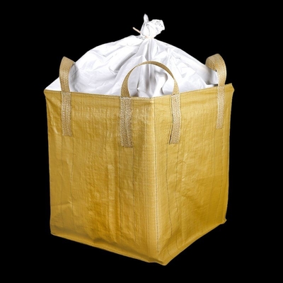 Retractable Fibc Jumbo Bags Pp 160gsm Jenis Rok Atas