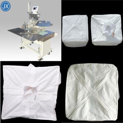 Cross Bottom Jumbo Bag Mesin Jahit Kontrol Program Putar Otomatis