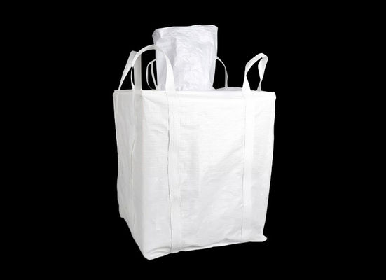 Bawah Datar 90x90x90cm Pp Woven Fibc Bags Dapat Disesuaikan